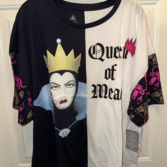 Disney Tops - Shop Disney Evil Queen Crop Tee